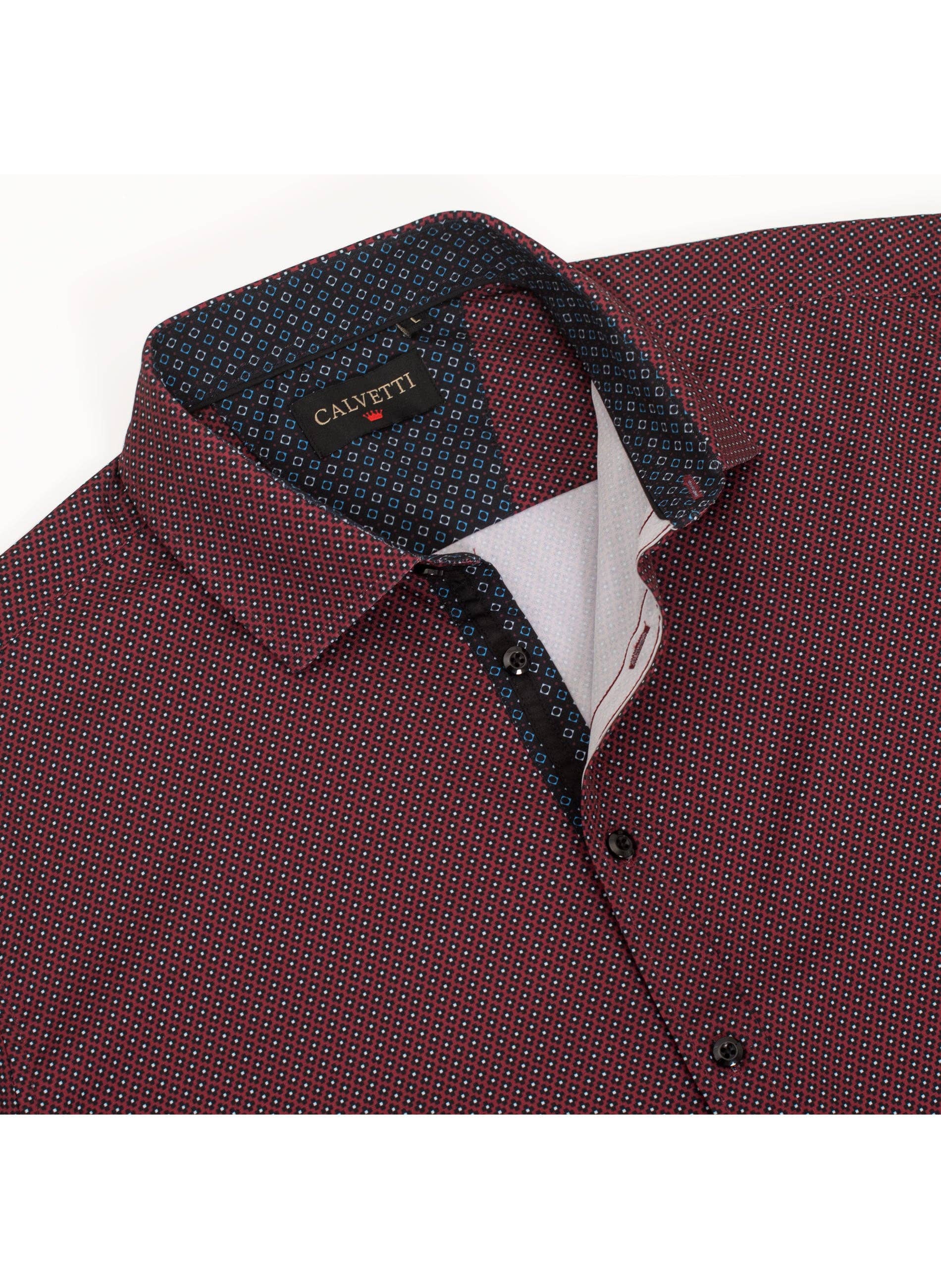 Rodeo Clothing - Wholesale Button Down Shirt - Men's - Mens Long Sleeve Printed Casual Button-Down Shirts HLS2004-1252