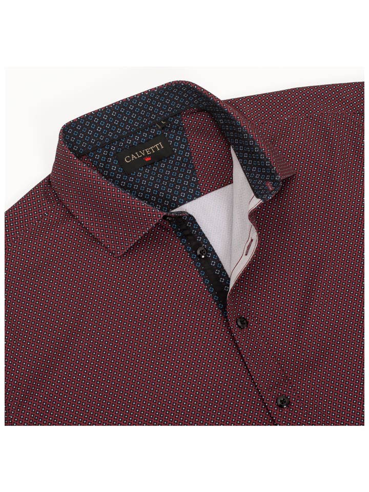 Rodeo Clothing - Wholesale Button Down Shirt - Men's - Mens Long Sleeve Printed Casual Button-Down Shirts HLS2004-1252