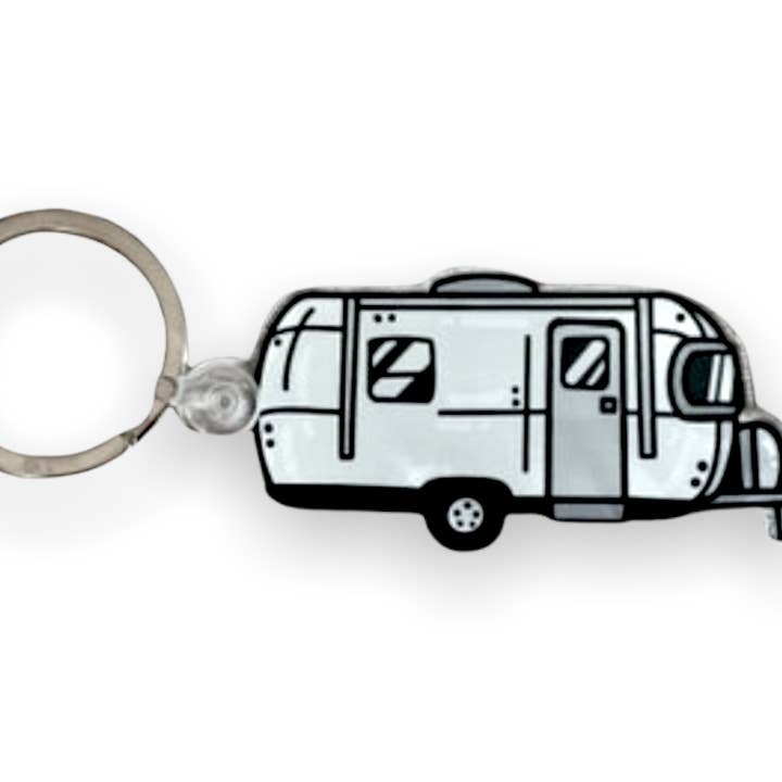 Katrina Brye Fine Art – wholesale Keychain – Unisex – Bambi Airstream Keychain