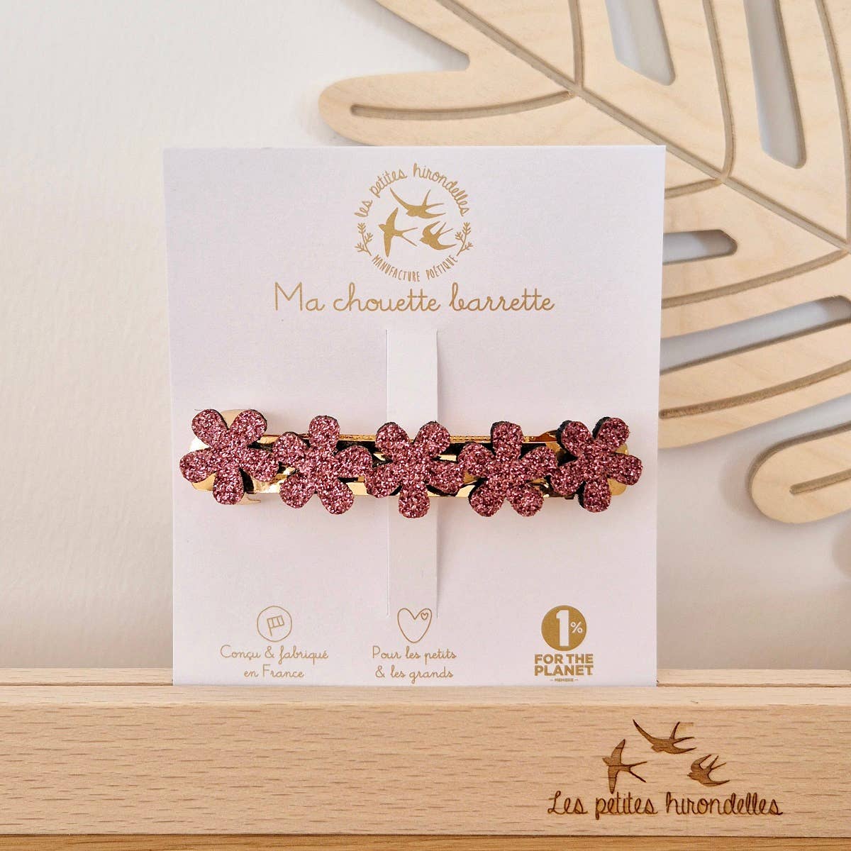 Les Petites Hirondelles - Venta al por mayor Horquilla para el pelo - Mujer - Pinza para el cabello con flores brillantes6