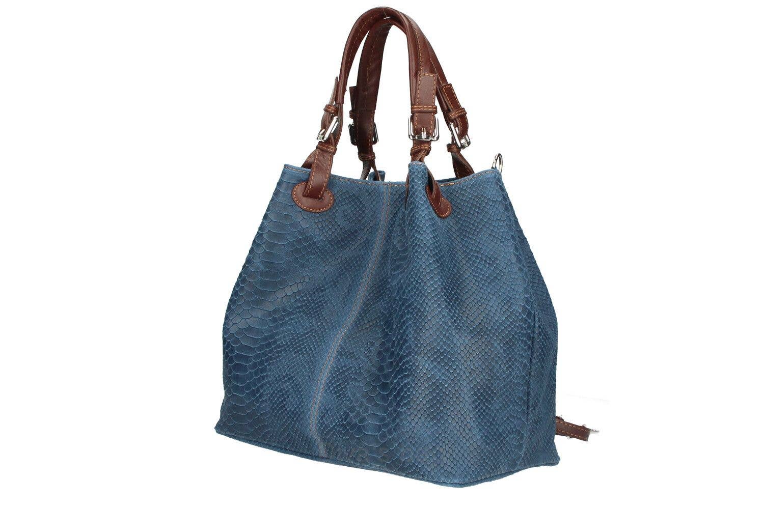 Charlie Leather – wholesale Shoulder bag – women's – Robbela Large Python Flowered Handbag12