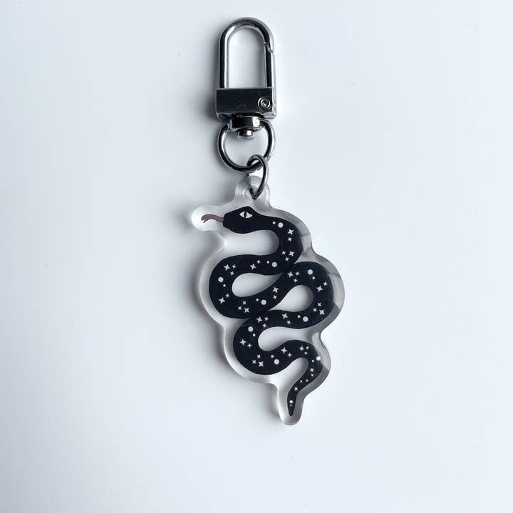 Llavero - Serpiente negra para venta al por mayor de Atelier Naholi