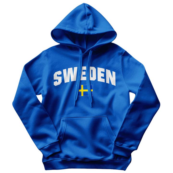Sverige Flag Hoodie for wholesale by Hybris Production AB
