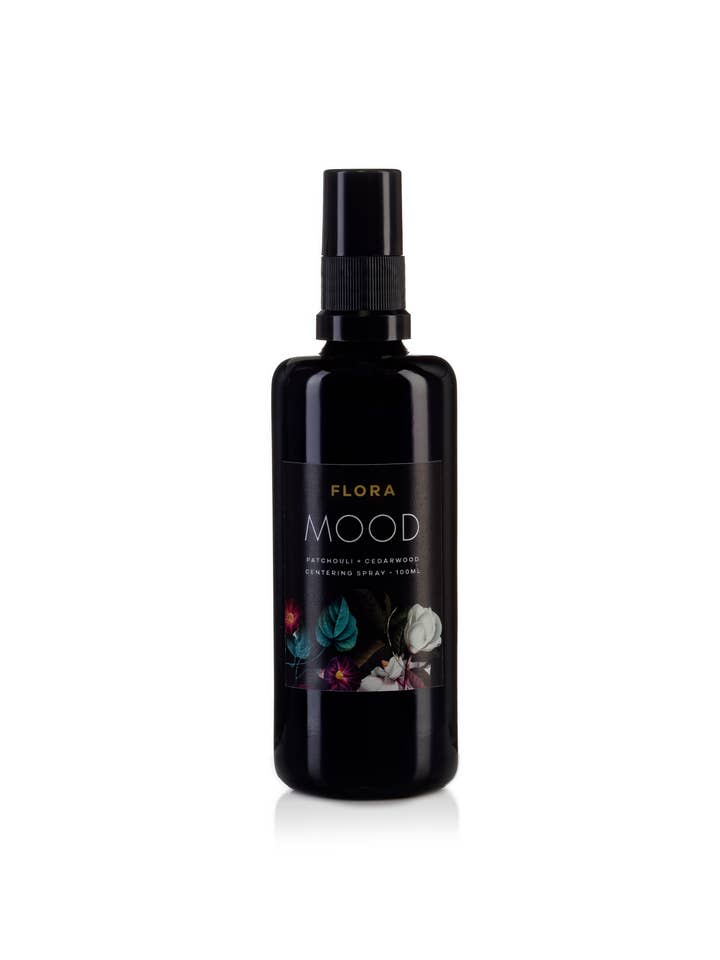 PATCHOULI + CEDARWOOD - MOOD Centering Spray for wholesale by FLORA