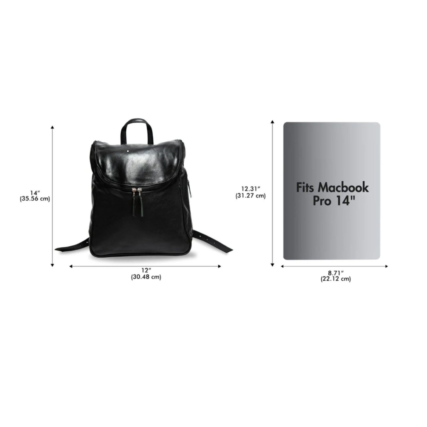 Hides – wholesale Ryggsäck - Unisex – Studentryggsäck i läder38