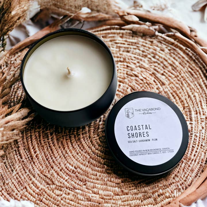 Coastal Shores Candle for wholesale by The Vagabond Studios