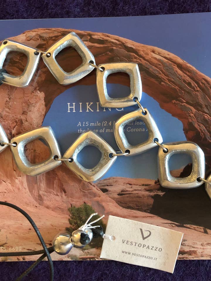 ADJUSTABLE SILVER NECKLACE for wholesale by BABY JOYS