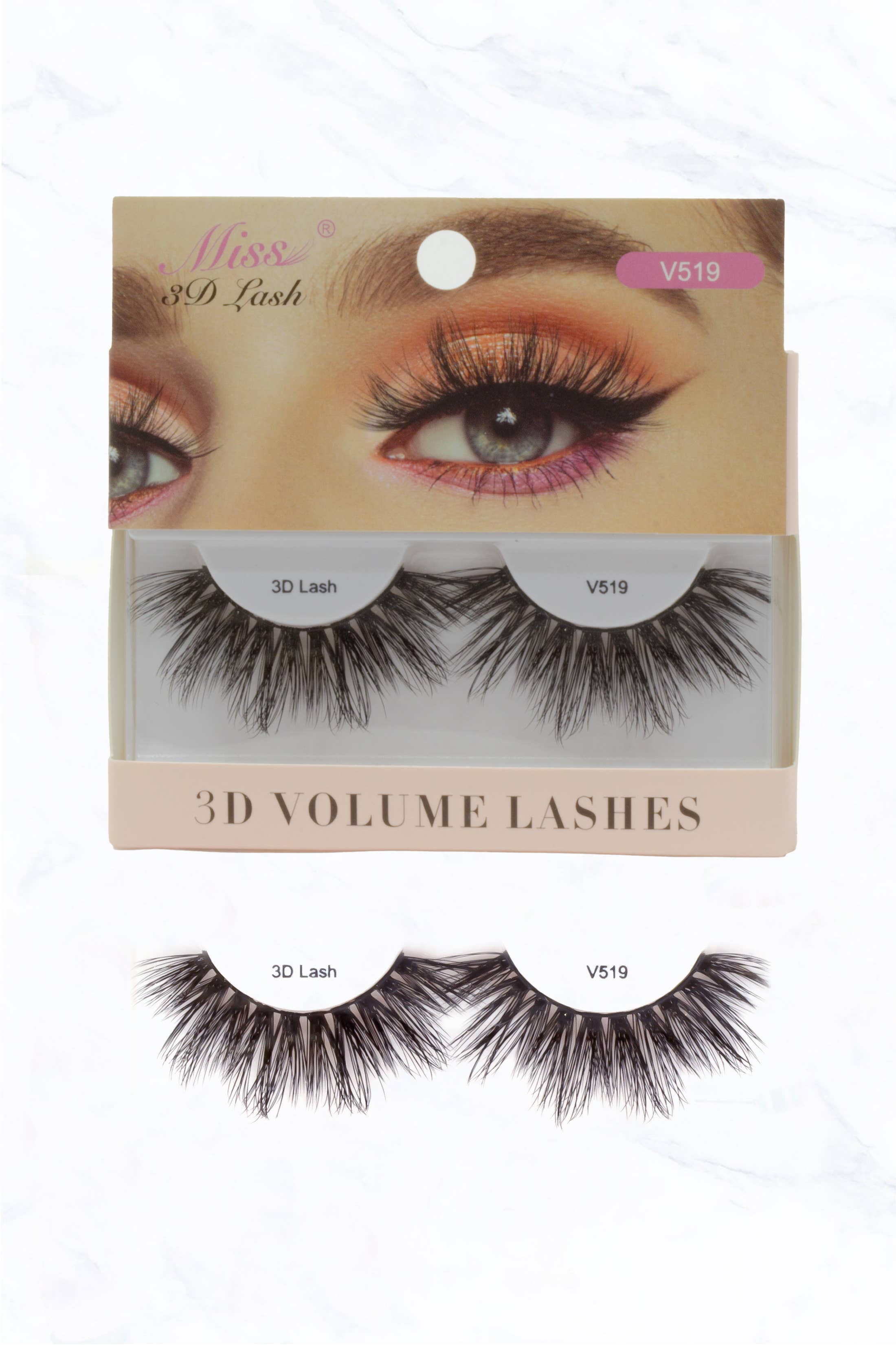 Suzie Q USA - Wholesale False/Fake Eyelashes - 3D Volume Lashes Miss 3D Lash18