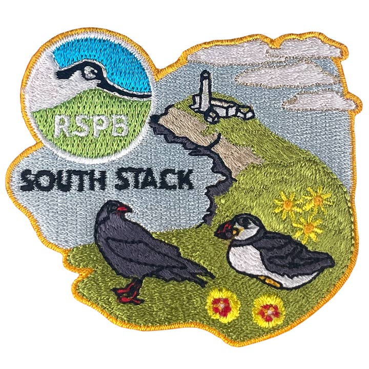 South Stack Sew On Patch for wholesale by Pawprint Family