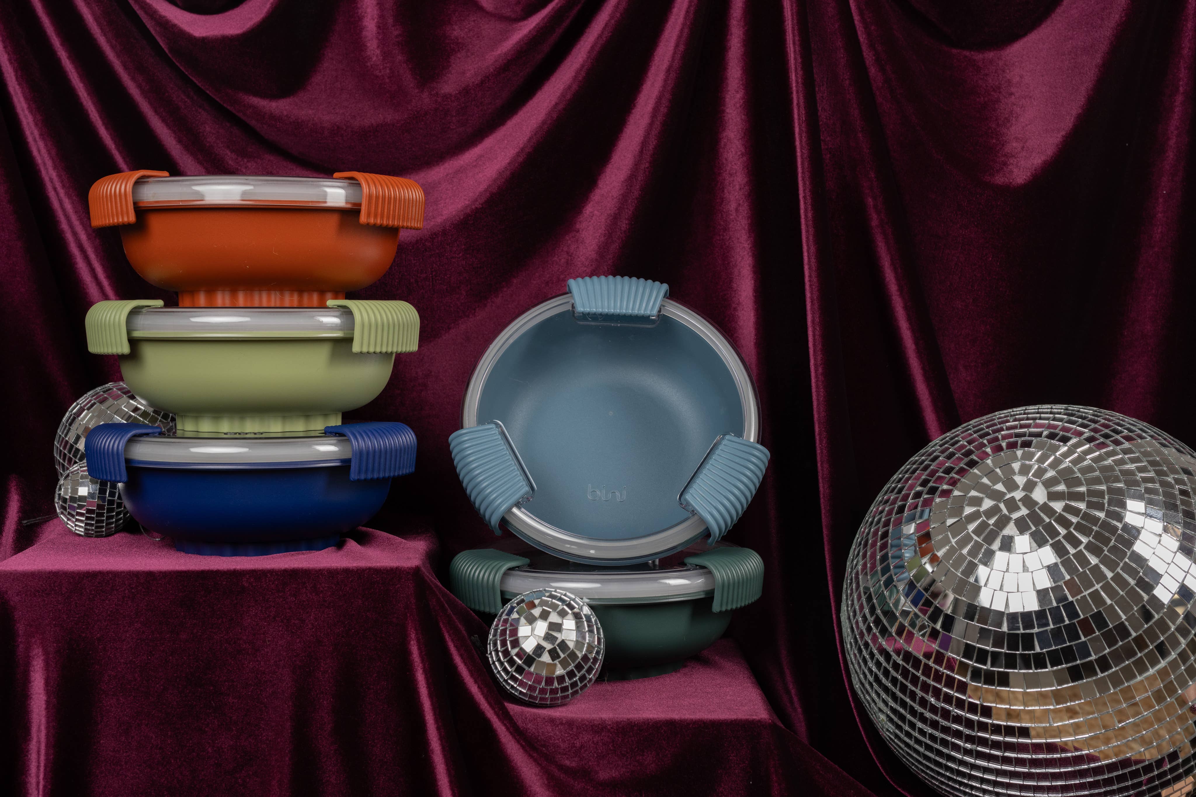 Bini - Wholesale Lunch Bag/Box - Binibox Discovery Pack - 5 colors - Lunch box