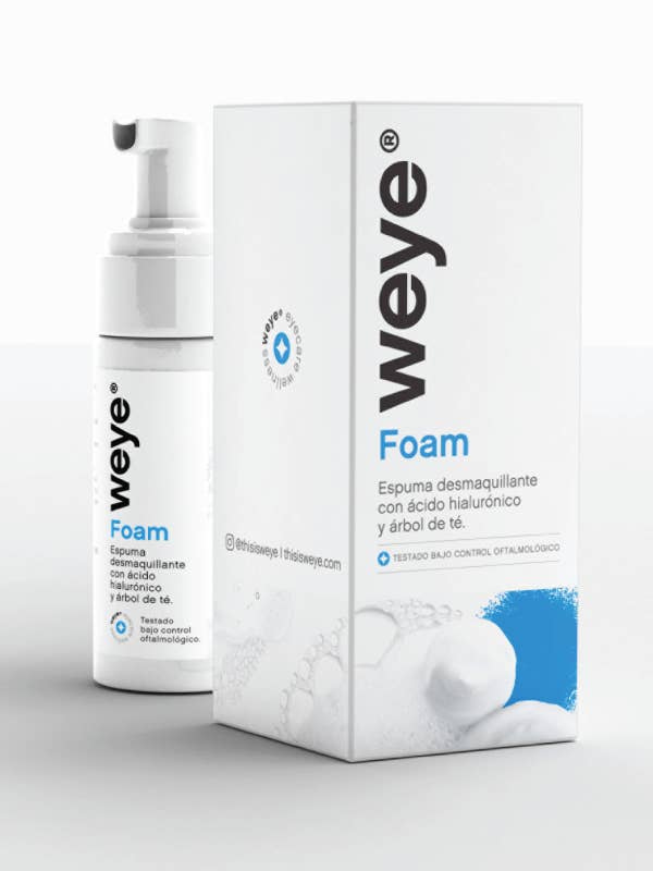 Weye Foam - Natürlicher Schaum-Make-up-Entferner für den Großhandel von Weye Eyecare Wellness