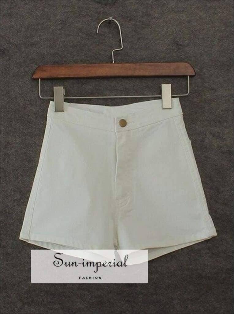 Sun Imperial – Großhandel Shorts – Damen – Damen Vintage-Bekleidung Eng anliegendes High Slim Bottom6