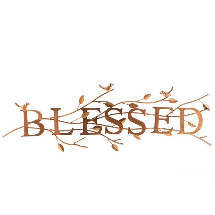 Blessed Plaque for wholesale by Oak Street Wholesale