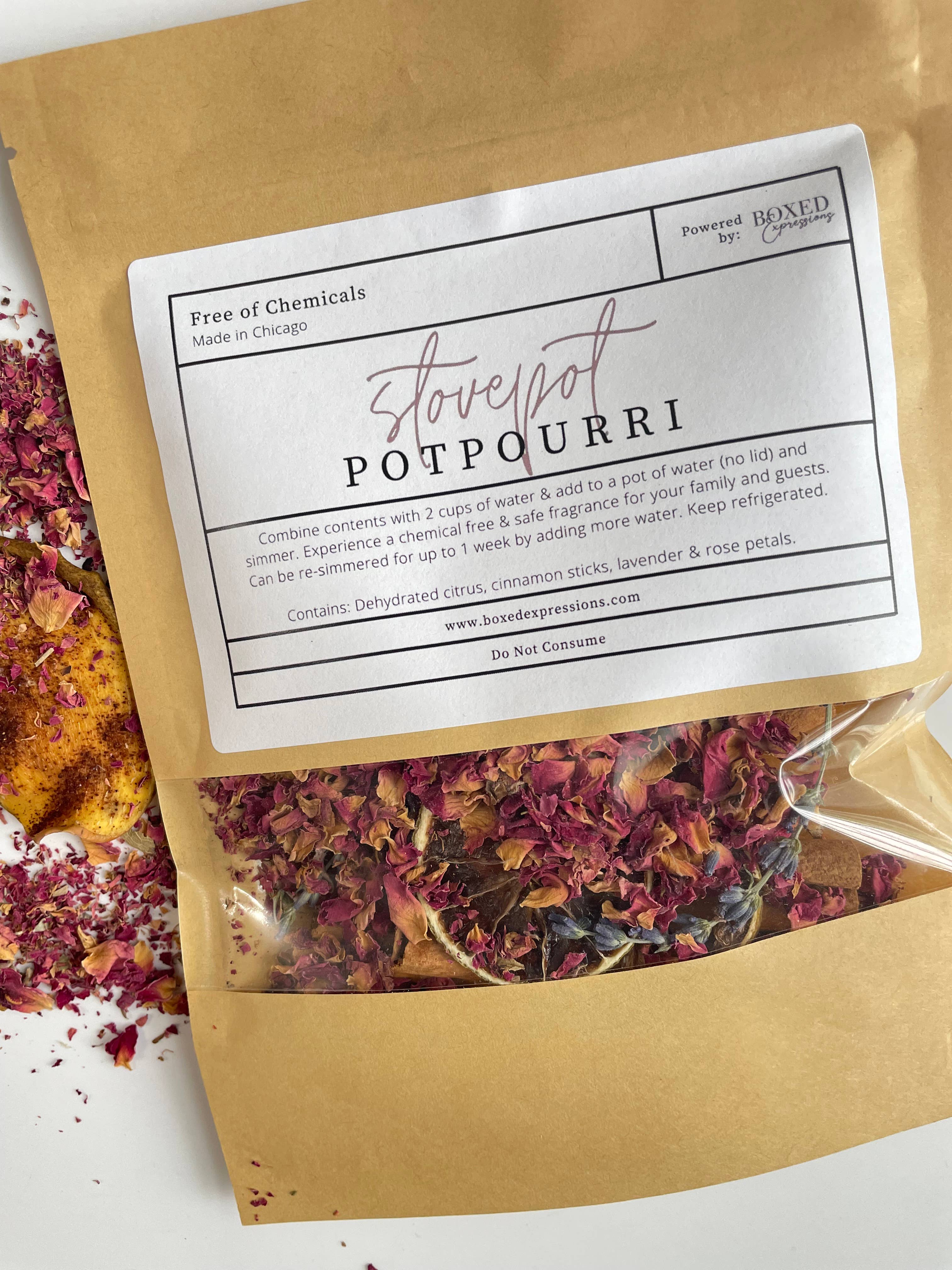 Boxed Expressions - Vente Pots-pourris - Pot-pourri réutilisable2
