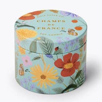 Candela Champs de France in latta da 3 once per la vendita all'ingrosso da parte di Rifle Paper Co