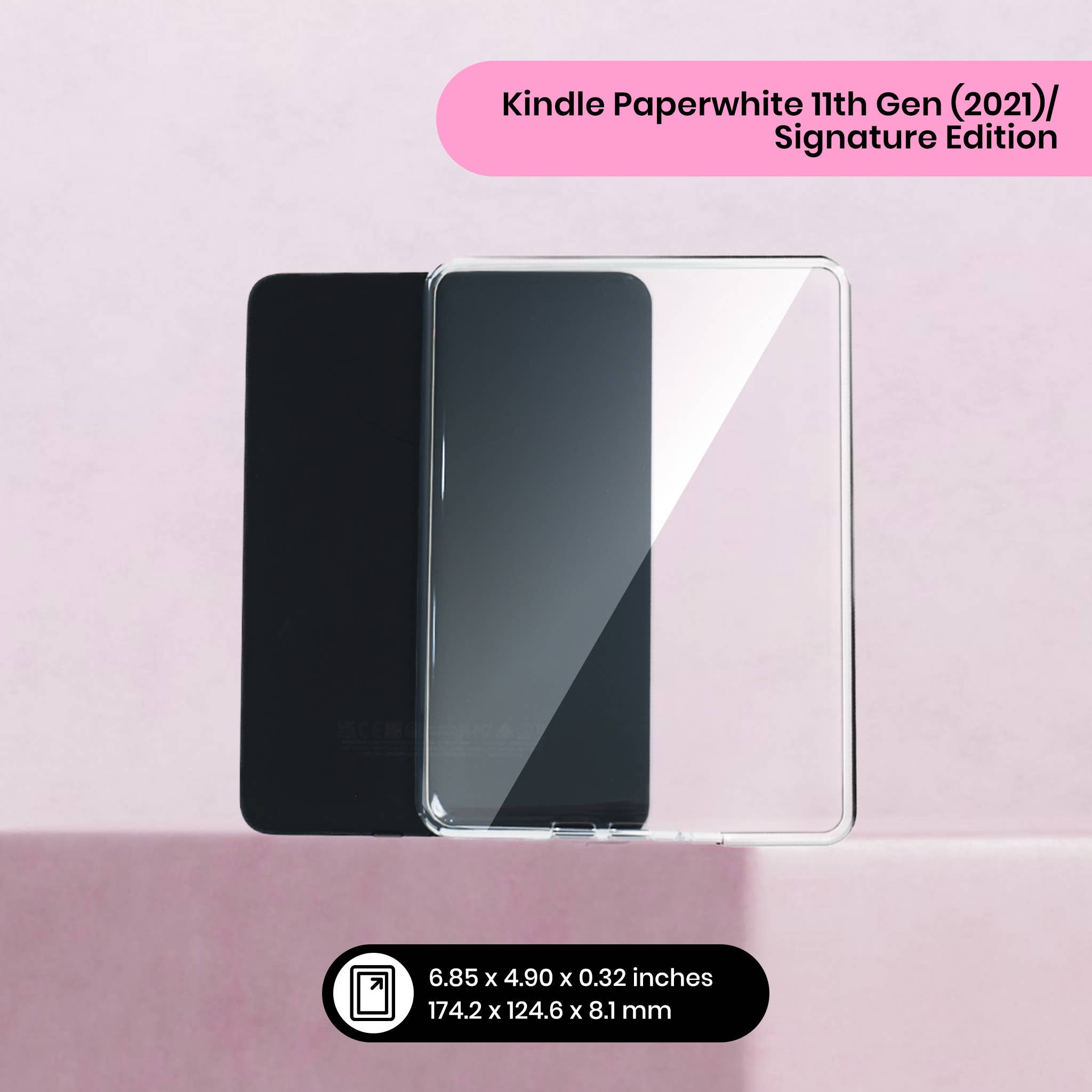 Strapsicle – wholesale Laptop/tablet case – Unisex – Clear Kindle Case6