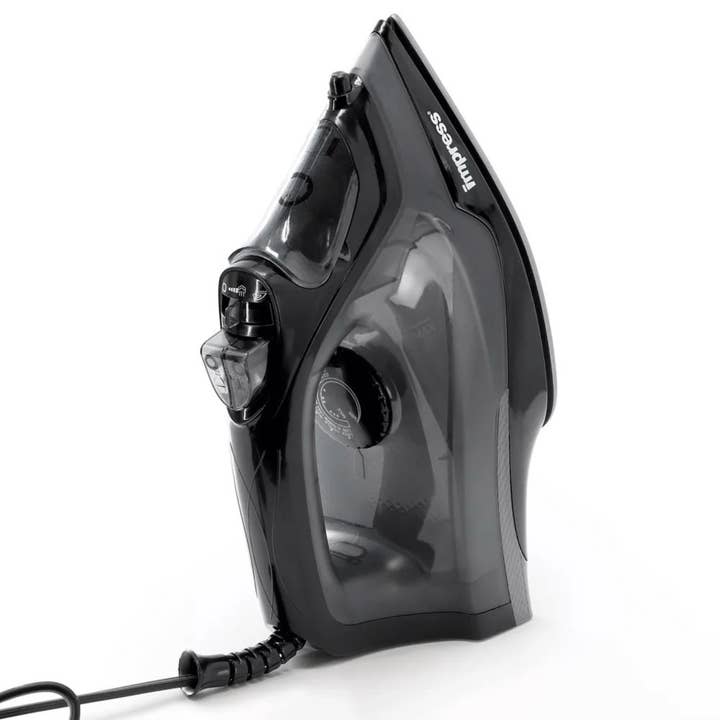 JupiterGear Home – Großhandel Eisen – Impress Bügeleisen mit Antihaftbeschichtung, mittelgroß, mit Sprühstoß