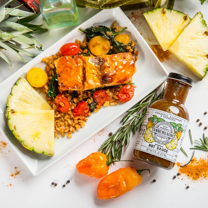 Tannenbaum Foods - Wholesale Pikante saus - Botanische hete saus van ananas, rozemarijn en kurkuma1