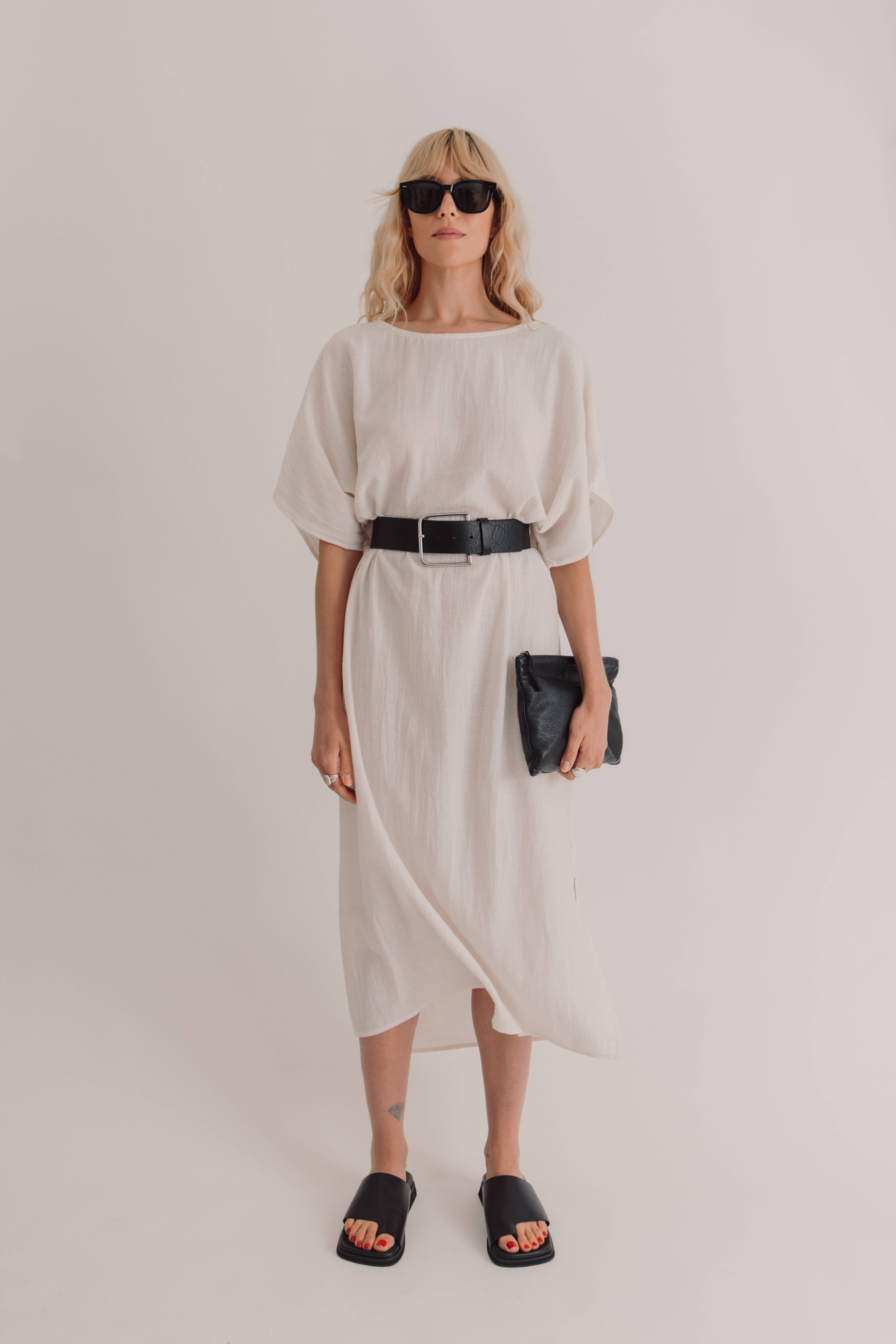 loom.ist – Vestido - Mulher por atacado – Vestido Kaftan Sile29