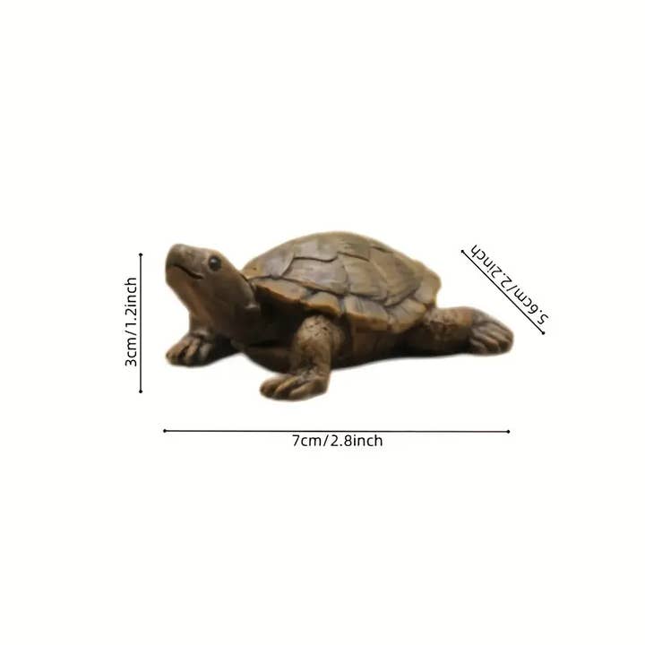 Magnifique Hearts - Wholesale Sculpture - Turtle Miniature Sculpture, Garden, Aquarium, craft, decor