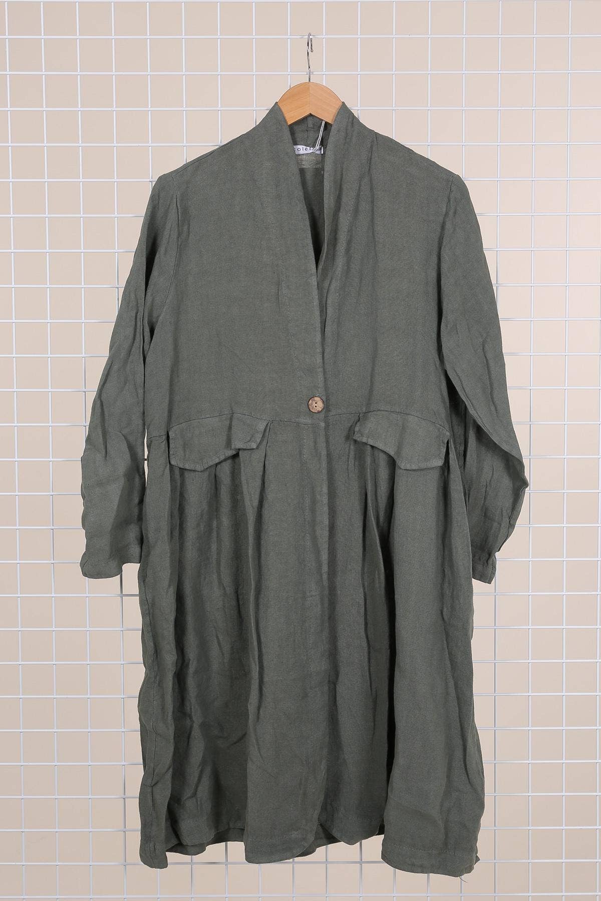 la maison des fibres naturelles - Wholesale Jacket - Women's - 62411 100% linen jacket made in Italy14