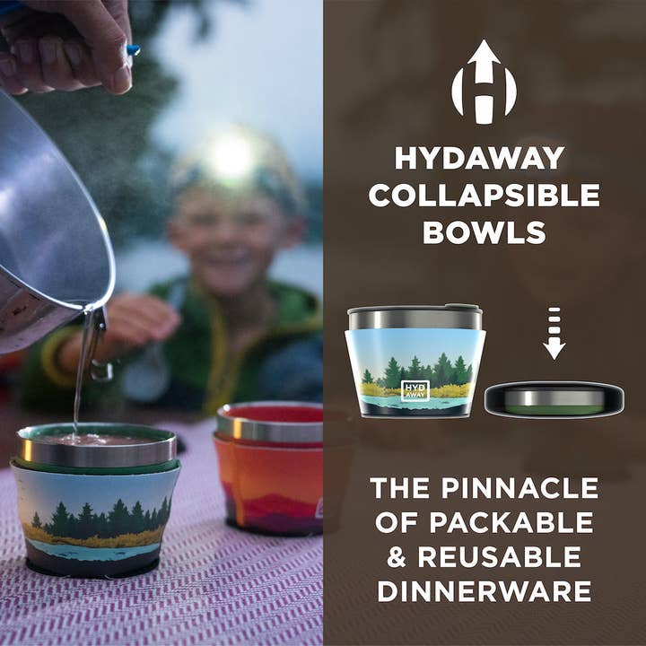 HYDAWAY - Wholesale Bowl - Collapsible Insulated Bowl | 1.5-Cup