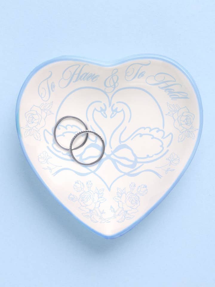 xo, Fetti To Have & To Hold Ring Tray | something blue bride for wholesale by xo, Fetti