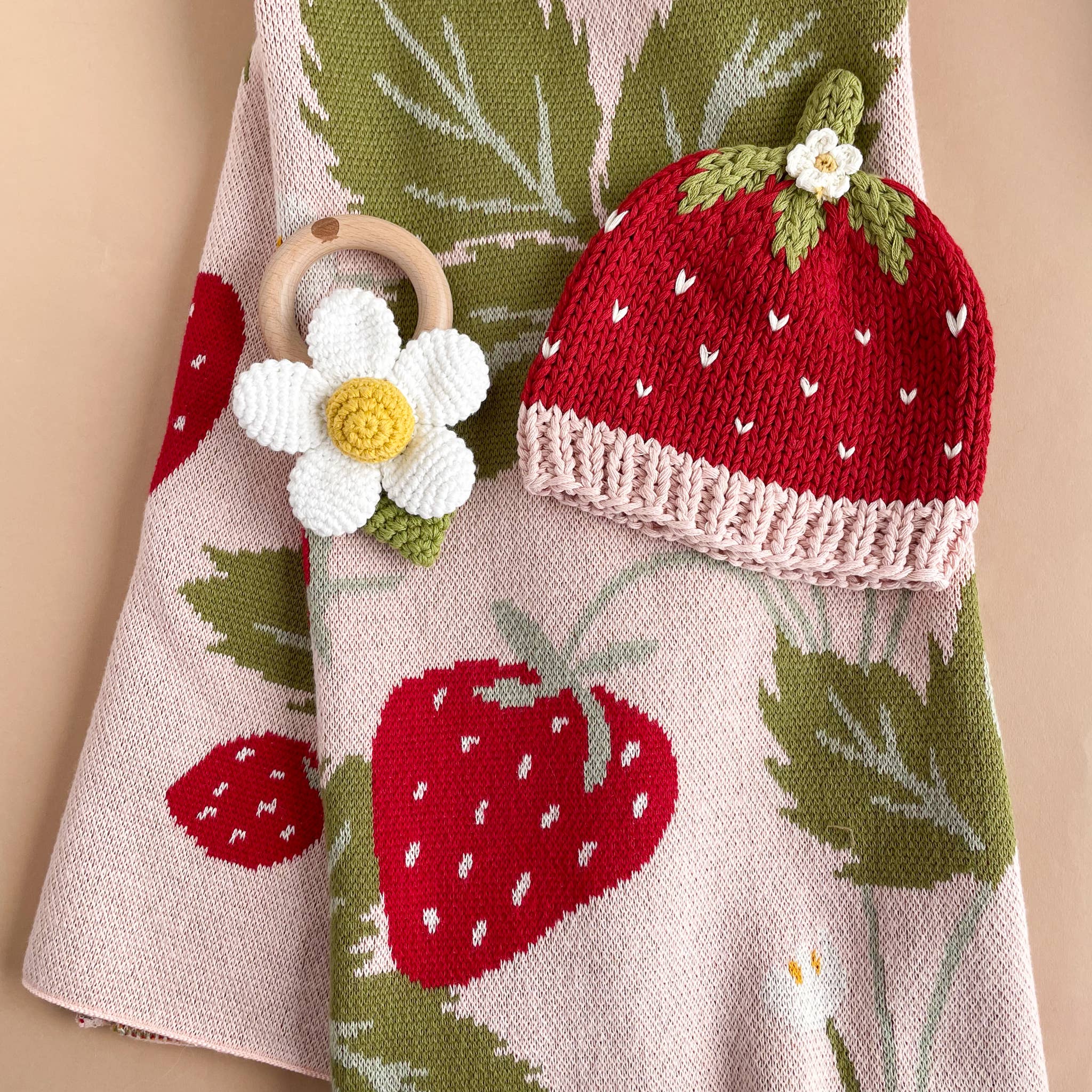 The Blueberry Hill - Wholesale Bedding Blanket - Kids & Baby - Blanket Strawberry Bunny Organic Baby Decor Christmas Gift6