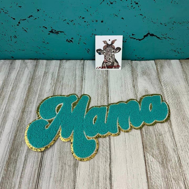 Crazy Heifers Wholesale - Wholesale Patch - Chenille MAMA & WEEKEND Patch-Iron on-NEW COLORS4