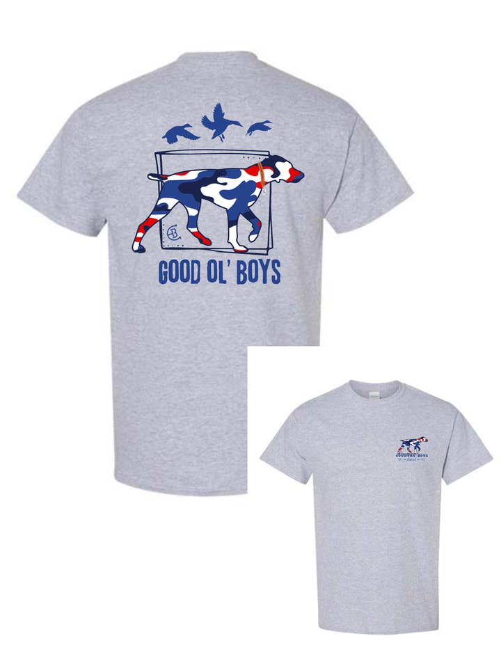 Good Ol' Boys Graphic Tee for wholesale by Country Boys Local