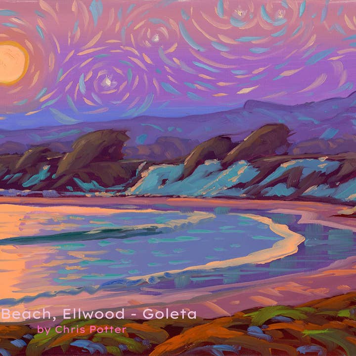 Chris Potter Art - Wholesale Postcard Set - Postcards - Van Goghy - 5 pack3