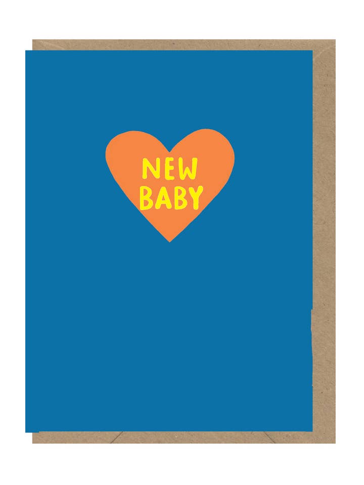 Ny Baby Dreng - Mini Hilsenskort for engroshandel hos Earlybird Designs