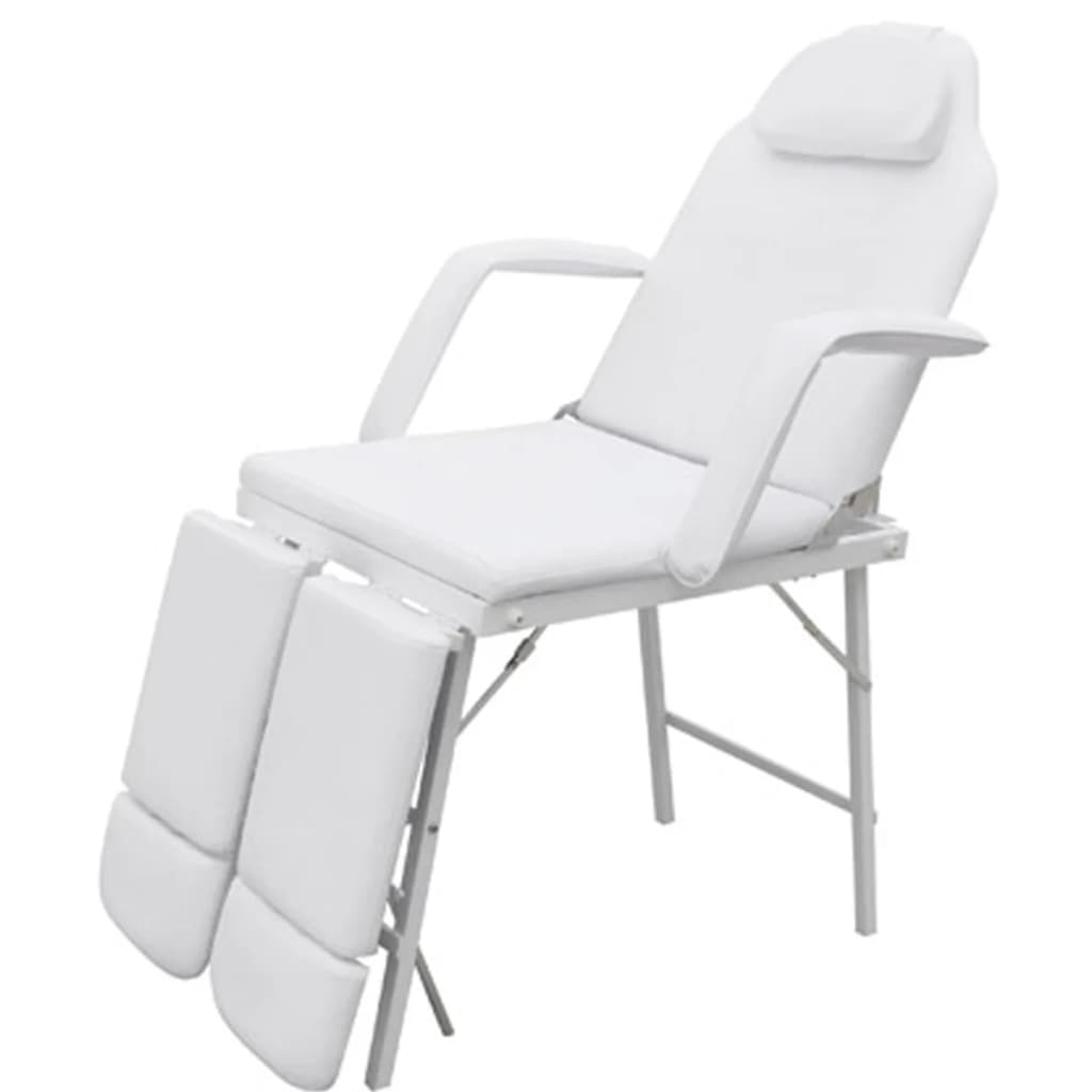 Greenwestons - Wholesale Chair - White treatment chair with ajustable legrests1