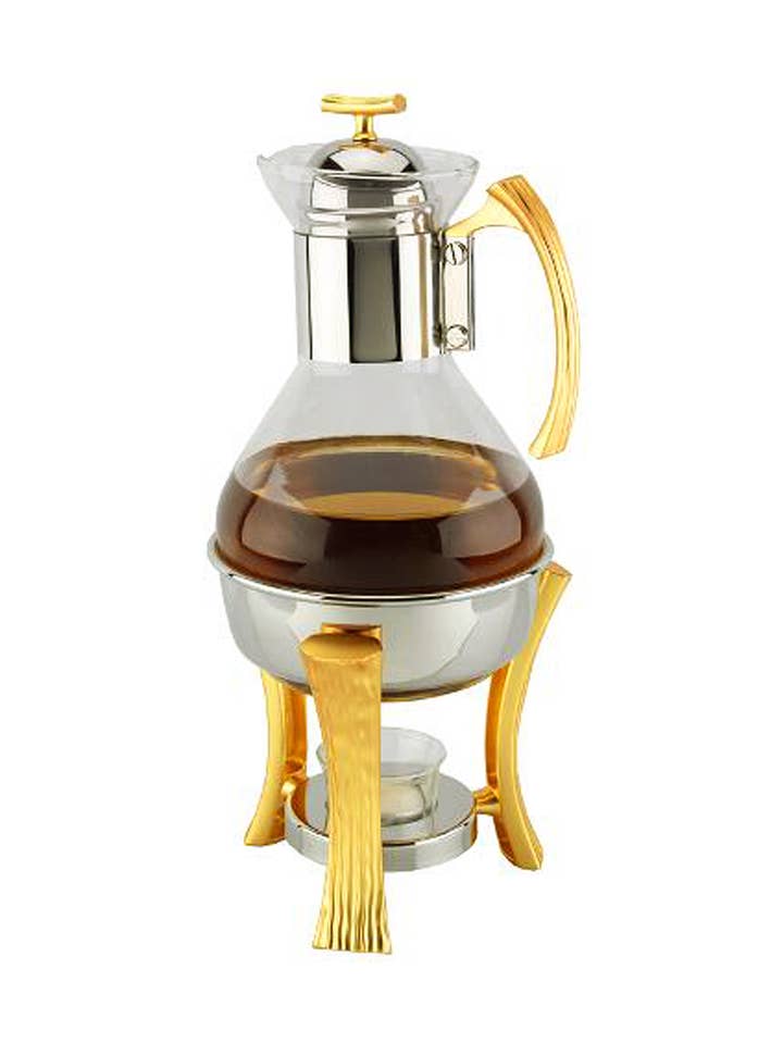 Set koffie- en theeverwarmers - goud voor wholesale door Collection by Nouvelle