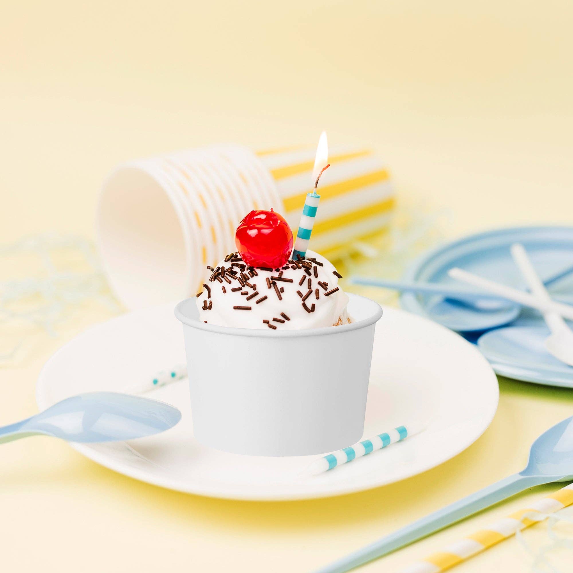 Smarty had a Party – wholesale Engångskopp – 8 oz squat pappersoppskålar - 50 st5