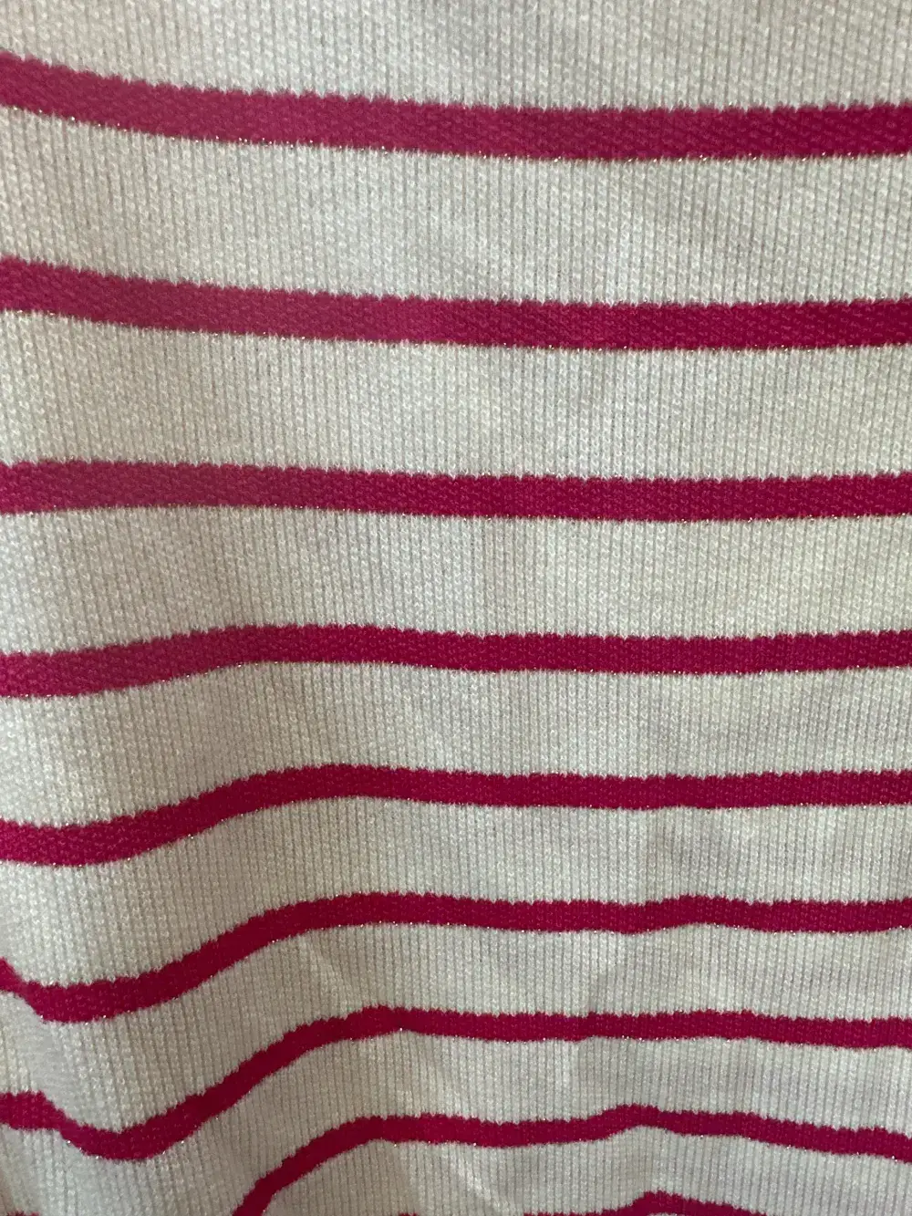 Mimi & Gogo - Wholesale T-Shirt - Women's - Striped top with lurex collar @46262_HRayeColLux5