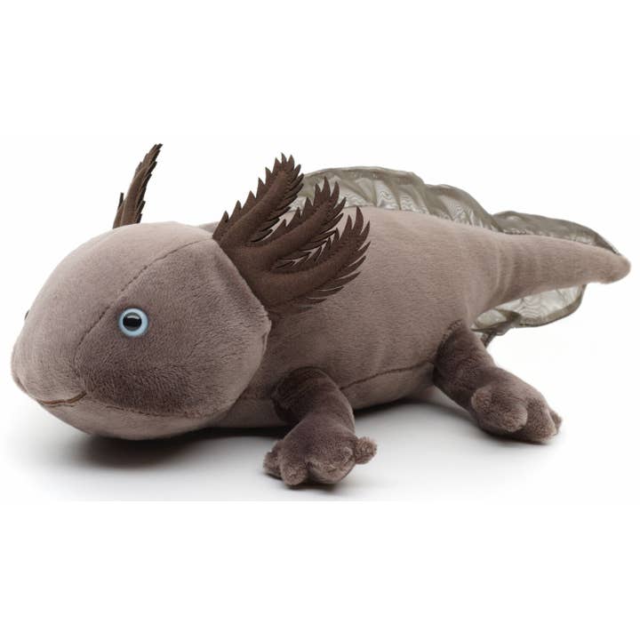Uni Toys - Vendita all'ingrosso Peluche - Bambini e neonati - Original Uni-Toys Axolotl (marrone-grigio) - peluche
