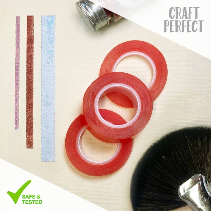 Tonic Studios – wholesale Tape – Multipack of 6 - Double Sided Redline Tape - 3mm x 5m - 9734E63