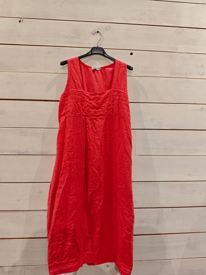 Linos y Textiles – Vestido - Mulher por atacado – Vestido estilo Glovo 100% linho REF 240981