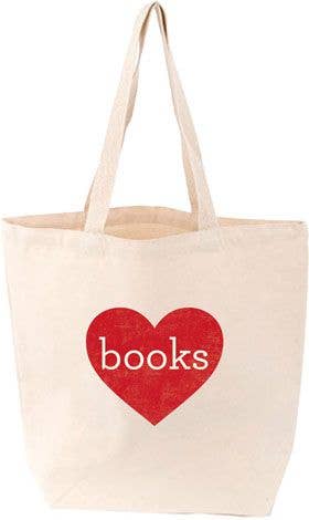 Gibbs Smith - Wholesale Tote Bag - Women's - Books Tote (Heart)0