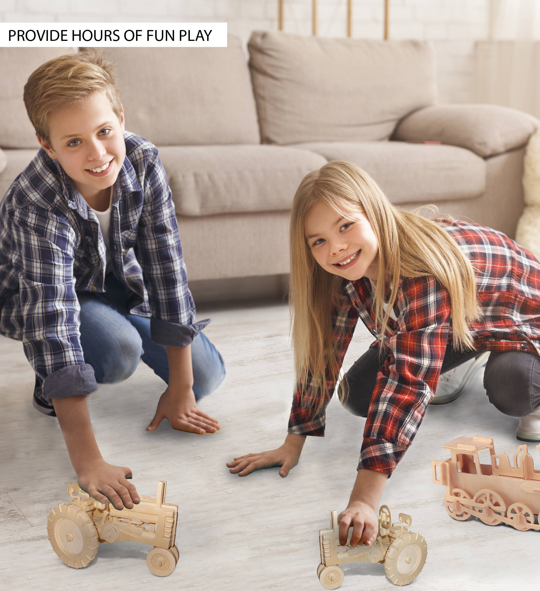 Cota Global - Venta al por mayor Puzle - Niños - Puzles 3D - Tractor de granja3