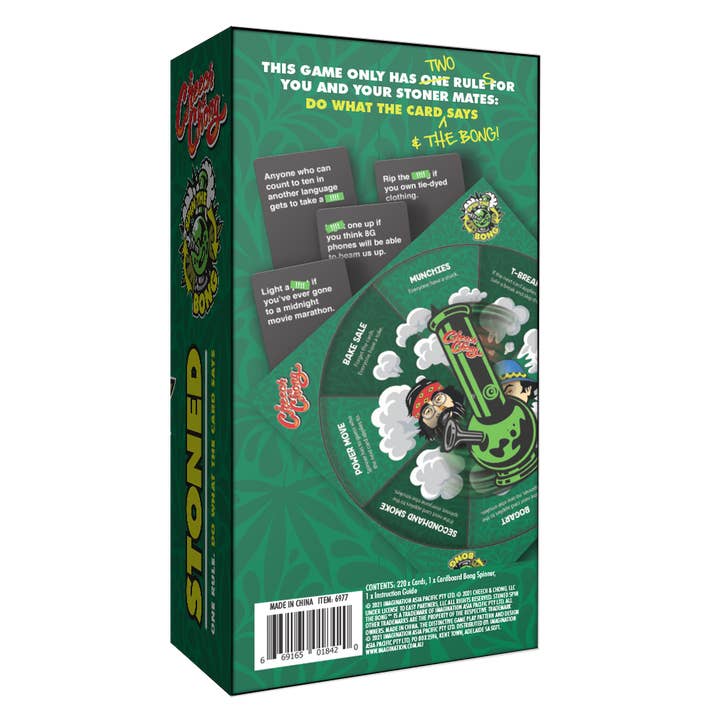 Imagination Gaming - Wholesale Board Game - Cheech & Chong Spin the Bong Stoner Board Game1