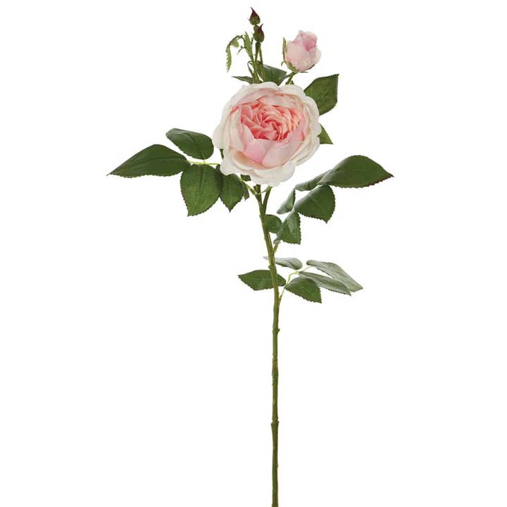 31.5" Rose Spray Two Tone Pink for wholesale by Silk Flower Depot