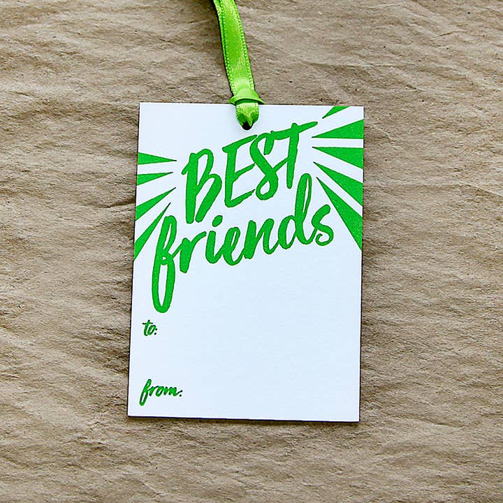 Best Friends Tag - Set Of 8 for wholesale by Sky of Blue Cards
