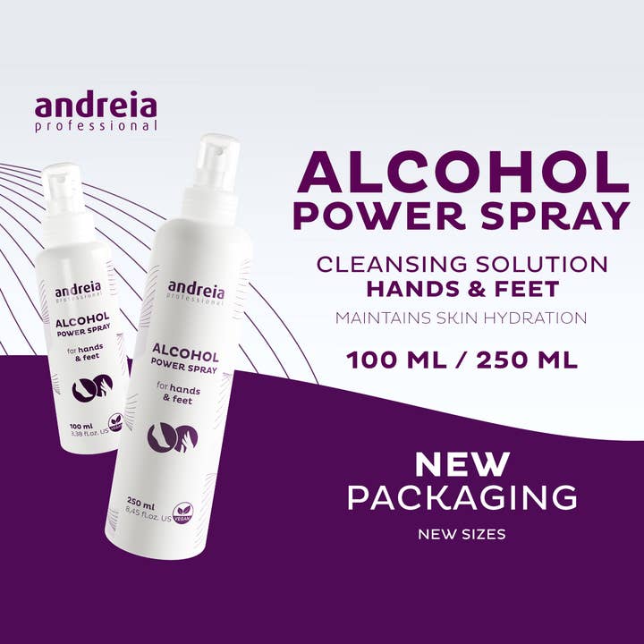 Andreia Professional – wholesale Hand sanitiser – Andreia Professional Alcohol Power Spray - Hands & Feet Sanitisor - 100ml1