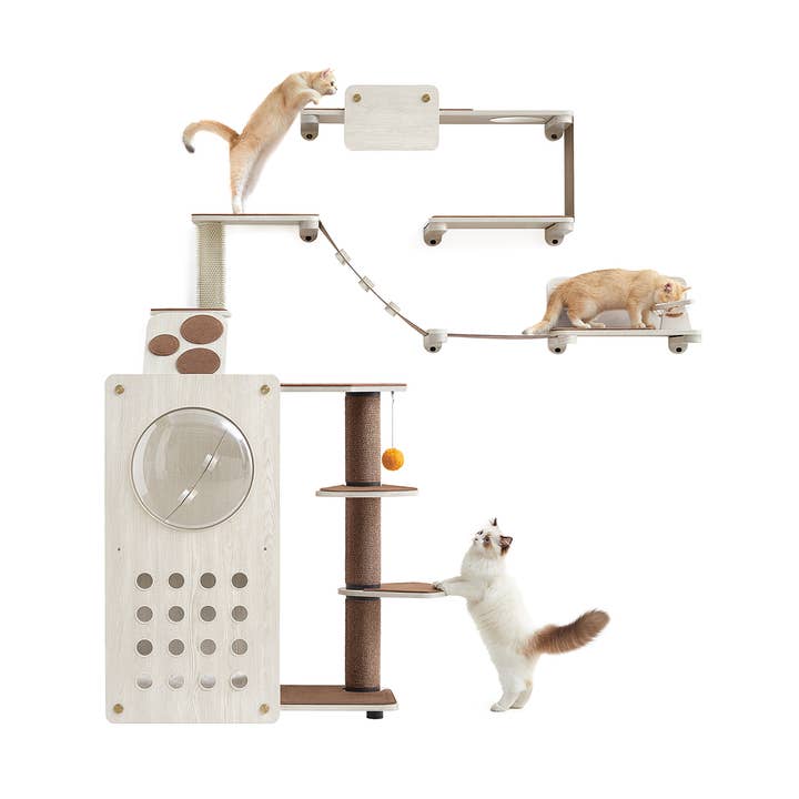 Land - Cat Wall Furniture Set of 7 1 for wholesale by Greenwestons