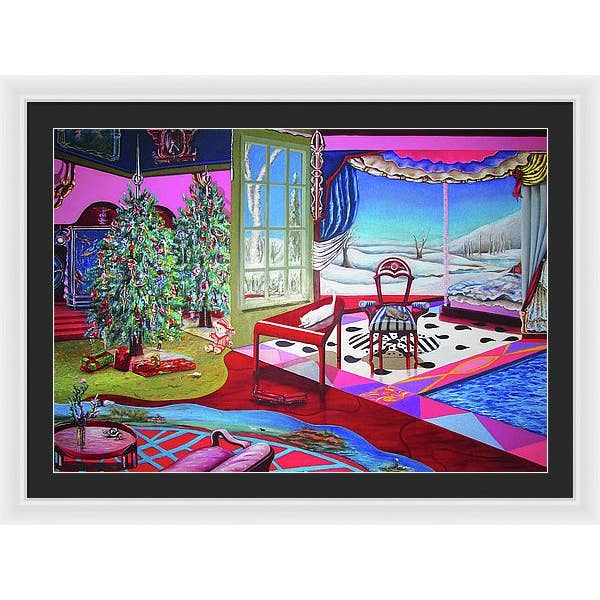 Sharon Tatem Fashion LLC - Wholesale Painting/Drawing - Christmas Painting - Framed Print31