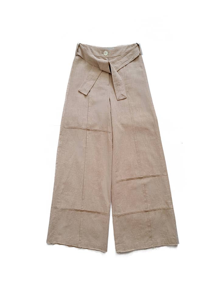 PANTALON LOTUS NATUREL pour la vente par NINA YUUN