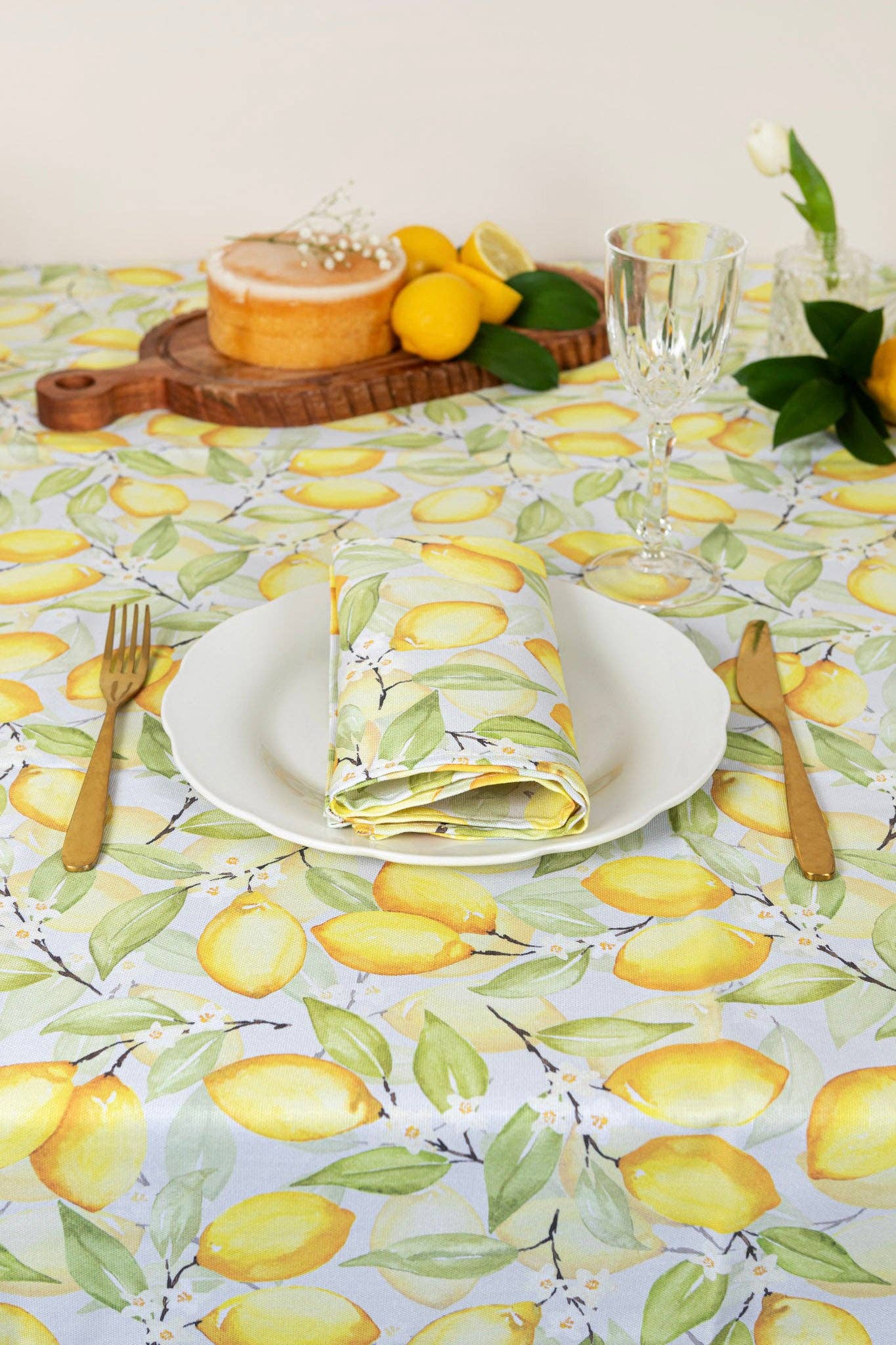 Pintail Candles | Avalon Home – wholesale Tablecloth – Summer Lemons Tablecloth3