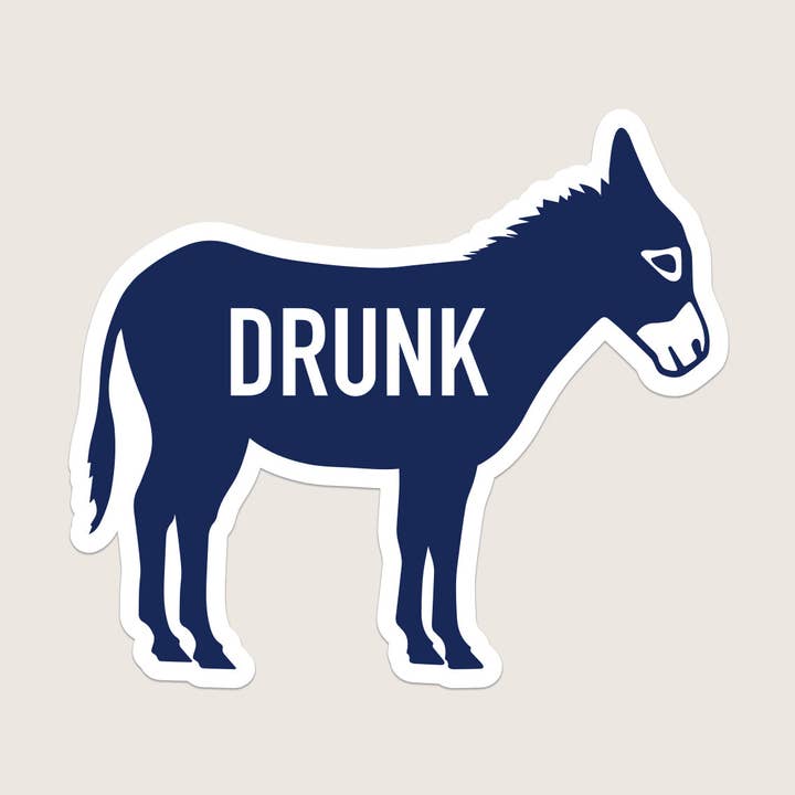 Beruset Røv Klistermærke for engroshandel hos Cowboy Cool